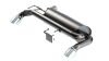 Borla 21-22 Ford Bronco 2.7L V6 4WD Touring Axle Back Exhaust w/ Bright Chrome Tips thumbnail 7