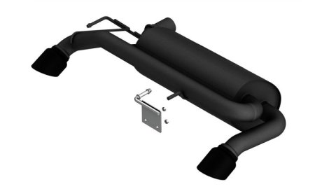 Borla 21-22 Ford Bronco 2.7L V6 4WD Touring Axle Back Exhaust w/ Black Coated Tips thumbnail 1