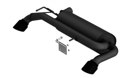 Borla 21-22 Ford Bronco 2.7L V6 4WD Touring Axle Back Exhaust w/ Black Coated Tips thumbnail 2