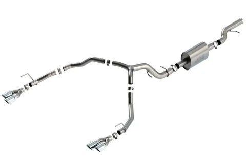 Borla 21-22 Chevrolet Tahoe 6.2L V8 2/4WD 4DR Brushed T-304 Stainless Steel S-Type Cat-Back Exhaust thumbnail 5