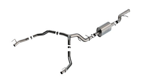 Borla 21-22 Cadillac Escalade 6.2L V8 2/4WD 4DR S-Type Cat-Back Exhaust w/ Factory Bezel Tips thumbnail 4
