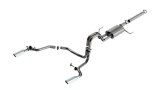 Borla 21-22 Ford F-150 Powerboost 3.5L V6 2WD & 4WD 4DR 3in, 2.25in S-TYPE Catback w/ Chrome Tip thumbnail 1