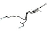 Borla 21-22 Ford F-150 Powerboost 3.5L V6 2WD & 4WD 4DR 3in, 2.25in S-TYPE Catback w/ Chrome Tip thumbnail 6