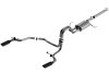 Borla 21-22 F-150 Powerboost 3.5L V6 2WD & 4WD 4DR 3in, 2.25in S-TYPE Catback w/ Black Chrome Tips thumbnail 3