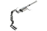 Borla 21-22 Ford F-150 Powerboost 3.5L V6 2WD & 4WD 4DR 3in, 2.25in S-TYPE Catback w/ Chrome Tips thumbnail 4