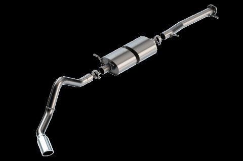 Borla 20-22 Chevrolet/GMC Silverado/Sierra 6.6L T-304 SS Cat-Back S-Type Exhaust - Brushed thumbnail 2