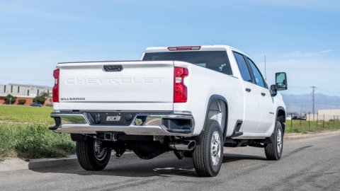 Borla 20-22 Chevrolet/GMC Silverado/Sierra 6.6L T-304 SS Cat-Back S-Type Exhaust - Brushed thumbnail 8
