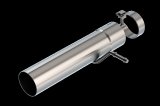 Borla 20-22 Chevrolet/GMC Silverado/Sierra 6.6L T-304 Stainless Steel Extension Pipe - Brushed thumbnail 2