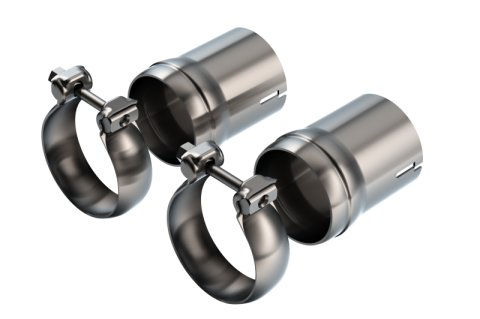 Borla 18-22 Dodge Charger R/T 5.7L V8 T-304 Stainless Steel Ball Flare Tip Adapter - Brushed