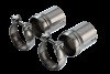 Borla 18-22 Dodge Charger R/T 5.7L V8 T-304 Stainless Steel Ball Flare Tip Adapter - Brushed thumbnail 3