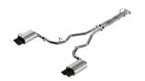 Borla 19-22 Ford Explorer 3.0L V6 AT AWD 4DR 2.25in ATAK Catback Exhaust - Black Chrome Tip thumbnail 2