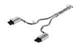 Borla 19-22 Ford Explorer 3.0L V6 AT AWD 4DR 2.25in ATAK Catback Exhaust - Black Chrome Tip thumbnail 3