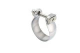 Borla 2.36in (60mm) T-304 Stainless Steel Half Moon/ Swivel Joint Clamp thumbnail 2