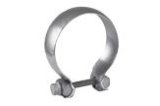 Borla 2.36in (60mm) T-304 Stainless Steel Half Moon/ Swivel Joint Clamp thumbnail 3