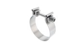 Borla 4in T-304 Stainless Steel AccuSeal Single Bolt Band Clamp thumbnail 1