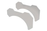 Borla 3in T-304 Stainless Steel Pipe/ Tube Bracket Kit (2 pieces) thumbnail 3