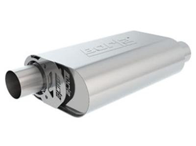 Borla CrateMuffler 2.25in Offset-In/Offset-Out in S-Typein Stock Sbf 289/302/351 thumbnail 4