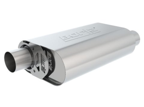 Borla CrateMuffler 2.25in Offset-In/Offset-Out in S-Typein Stock Sbf 289/302/351 thumbnail 7