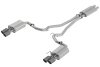Borla 2018-2022 Ford Mustang GT Cat-Back Exhaust System Touring- Carbon Fiber Tips thumbnail 4