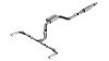 Borla 22-23 Volkswagen Golf GTI 2.0L AT/MT 3inch S-Type Cat-Back Exhaust - 4in Split Single Tips thumbnail 7
