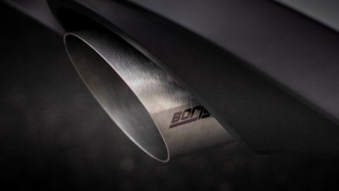 Borla 22-23 Volkswagen Golf GTI 2.0L AT/MT 3inch S-Type Cat-Back Exhaust - 4in Brushed SS Tips thumbnail 4