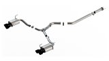 Borla 2022 Subaru WRX 2.4L Turbo AT/MT AWD S-Type Catback Exhaust CB Tips thumbnail 2
