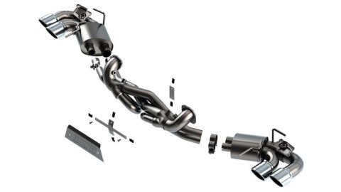 Borla 20-23 Chevrolet Corvette Stingray ATAK Cat-Back Exhaust System (Euro Spec) thumbnail 3