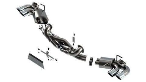 Borla 20-23 Chevrolet Corvette Stingray ATAK Cat-Back Exhaust System (Euro Spec) thumbnail 6