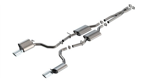 Borla 19-23 Dodge Charger GT 3.6L V6 RWD S-Type Catback Exhaust - Polished Tips thumbnail 2