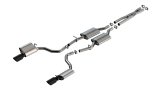 Borla 19-23 Dodge Charger GT 3.6L V6 RWD ATAK Catback Exhaust - Black Chrome Tips thumbnail 2