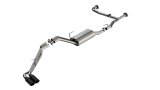 Borla 22-23 Nissan Frontier 3.8L V6 2WD/4WD AT S-Type Catback Exhaust - Black Chrome Tips thumbnail 1