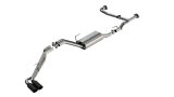 Borla 22-23 Nissan Frontier 3.8L V6 2WD/4WD AT S-Type Catback Exhaust - Black Chrome Tips thumbnail 7