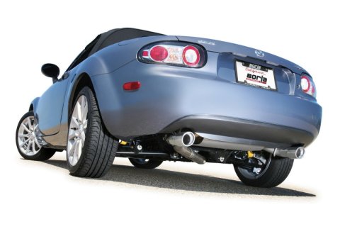 Borla 06-14 Mazda MX-5 Miata 2.0L RWD Twin-Tip Cat Back Exhaust thumbnail 2
