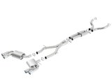 Borla 16-17 Camaro SS 6.2L Dual Tip Dual Split Rear Exit Dual Mode Catback Exhaust (NPP) thumbnail 1