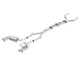 Borla Chevy 16-17 Camaro 6.2L ATAK Catback w/ Dual Tips (NPP) Dual Split Rear Exit thumbnail 1