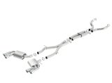 Borla Chevy 16-17 Camaro 6.2L ATAK Catback w/ Dual Tips (NPP) Dual Split Rear Exit thumbnail 7