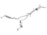 Borla 10-13 Chevy Camaro SS 6.2L V8 Single RoundTip Split Rear Exit S-Type Catback Exhaust thumbnail 2