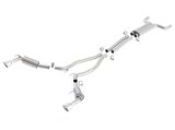 Borla 10-13 Chevy Camaro SS 6.2L V8 Single RoundTip Split Rear Exit S-Type Catback Exhaust thumbnail 3