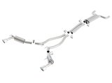 Borla 10-13 Chevy Camaro SS 6.2L V8 Single RoundTip Split Rear Exit S-Type Catback Exhaust thumbnail 4