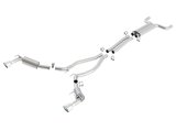 Borla 10-13 Chevy Camaro SS 6.2L V8 Single RoundTip Split Rear Exit S-Type Catback Exhaust thumbnail 9