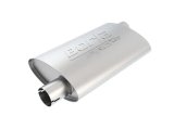 Borla Universal Pro-XS Oval 2.25in Inlet / Outlet Offset Notched Muffler thumbnail 7