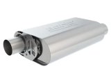 Borla CrateMuffler SBC Hot 350/383 2.5in Offset/Center 14in x 4.35in x 9in S-Type Muffler thumbnail 7