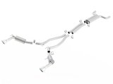 Borla 14-15 Chevy Camaro SS / ZL1 SS Single Catback Exhaust System w/ Single Rear Exit thumbnail 3