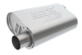Borla CrateMuffler SBC Hot 350/383 3inch Offset/Offset 14in x 4.35in x 9in Oval Muffler thumbnail 5