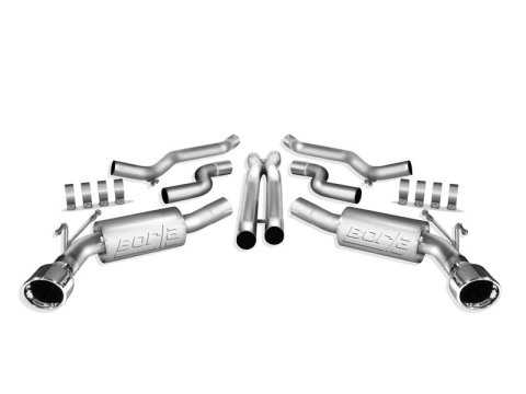 Borla 2010 Camaro 6.2L V8 S Type Catback Exhaust (does not work w/ factory ground affects package -