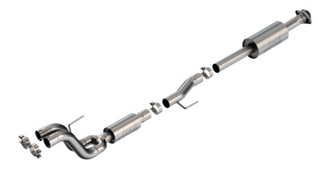 Borla 21-23 Ford Tremor 3.5L V6 AT 4WD 4DR CC SB 3in S-Type Mid-Section thumbnail 2