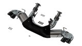 Borla 20-23 Chevy Corvette 6.2L V8 AT w/o NPP 3in ATAK Catback Exhaust - Black Chrome Tips thumbnail 1