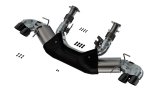 Borla 20-23 Chevy Corvette 6.2L V8 AT w/o NPP 3in ATAK Catback Exhaust - Black Chrome Tips thumbnail 2