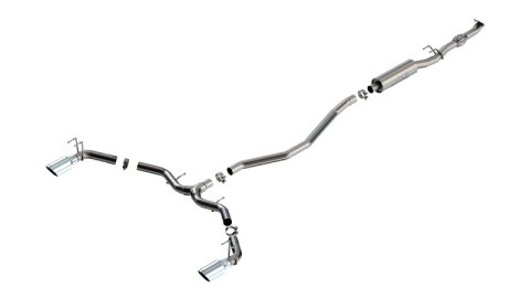 Borla 2023 Integra/22-23 Civic Si 1.5L 4 CYL. MT FWD 4DR 2.50in S-Type Catback Exhaust thumbnail 1