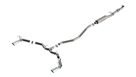 Borla 2023 Integra/22-23 Civic Si 1.5L 4 CYL. MT FWD 4DR 2.50in S-Type Catback Exhaust thumbnail 2